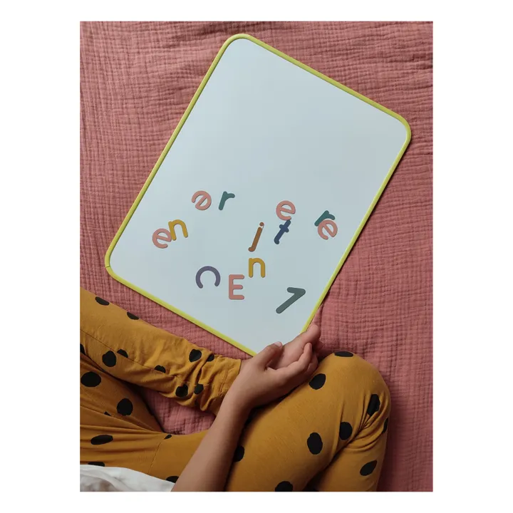 Ma Cabane à rêves Alphabet magnétique - 125 Lettres Scriptes