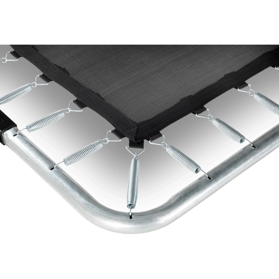 EXIT Bodentrampolin Silhouette 214 x 305 cm mit Sicherheitsnetz, schwarz