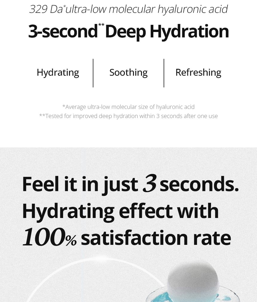 Isntree - Ultra-laagmoleculair hyaluronzuur toner
