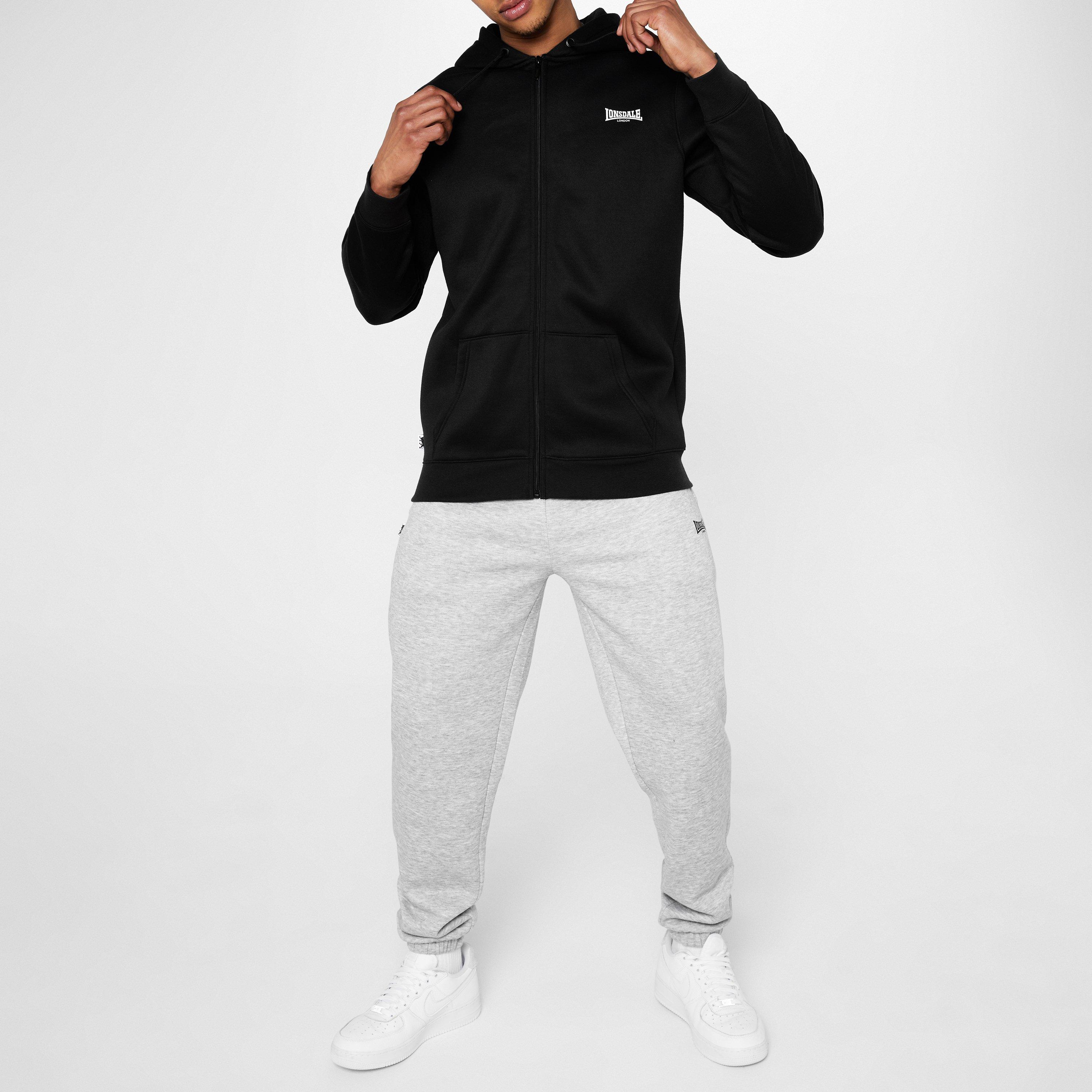 Lonsdale Essential Zip Hoodie Mens