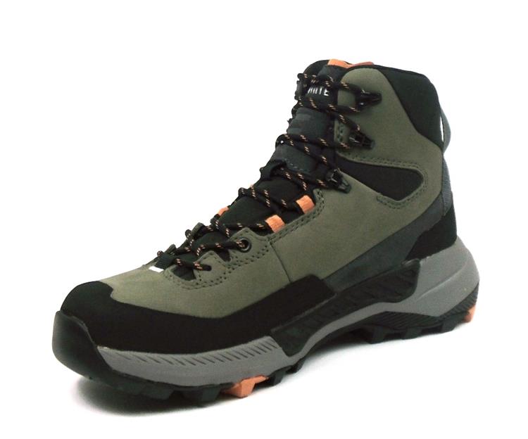 DOL Shoe W Vernale Leather High GTX Silver-Green-Sand-Pink