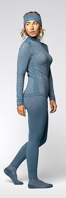 LAMUNT - T-SHIRT ALICE CASHMERE LS BSLAYER TEE