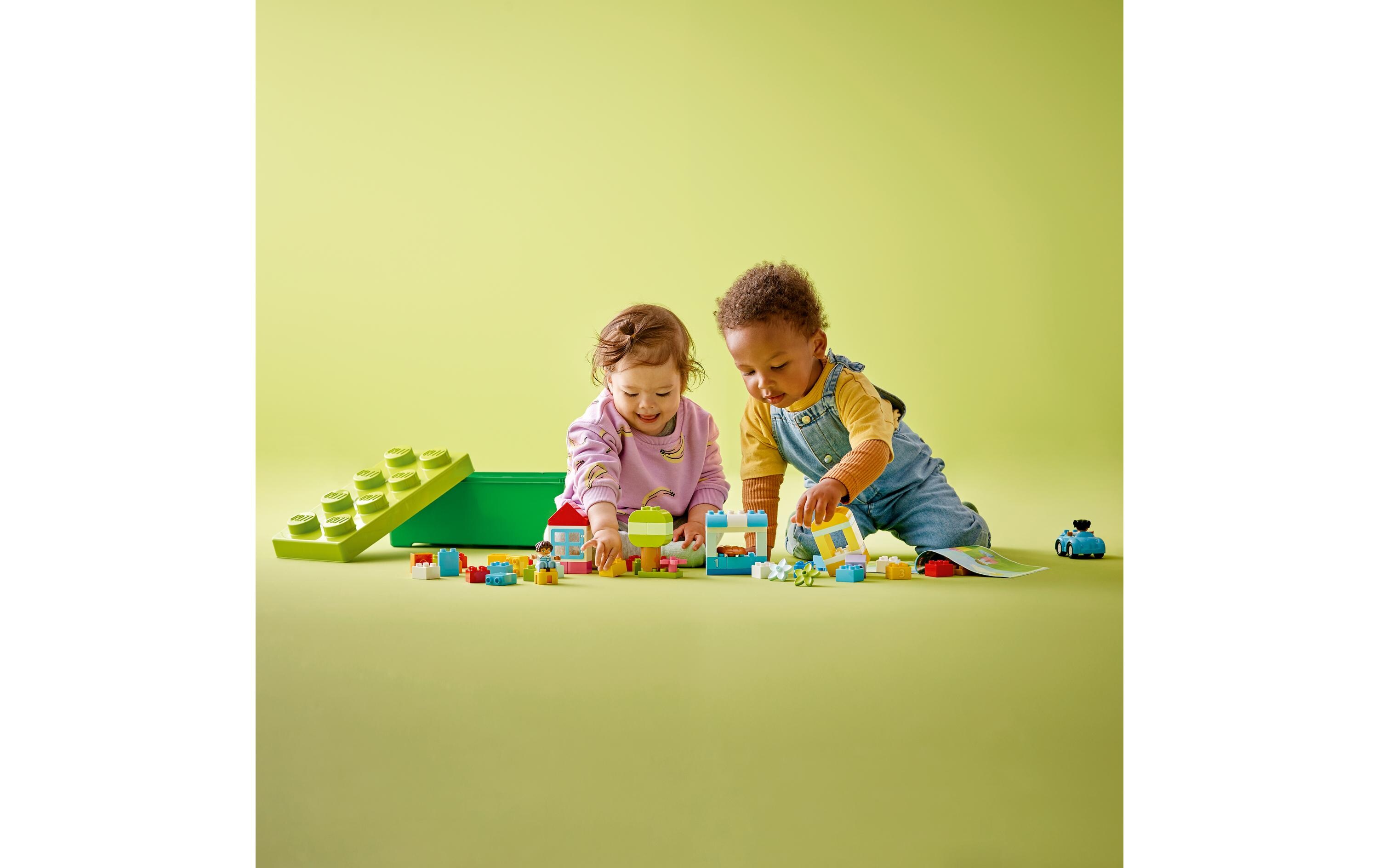 DUPLO® Steinebox 10913Bausteine-Set in stabiler Aufbewahrungsbox