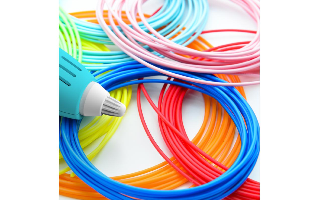 3D Pen Filament Cold Color 5 StückTolles 1.75 mm PCL-Filament-Nachfüllpack für myFirst 3dPen Make