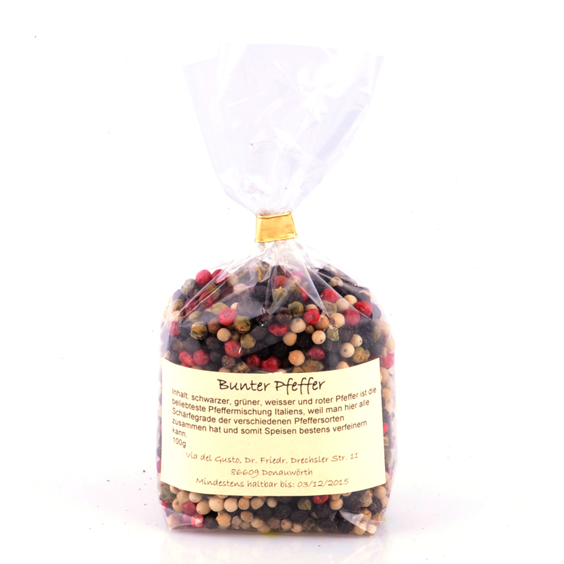 Bunter Pfeffer, 100 g