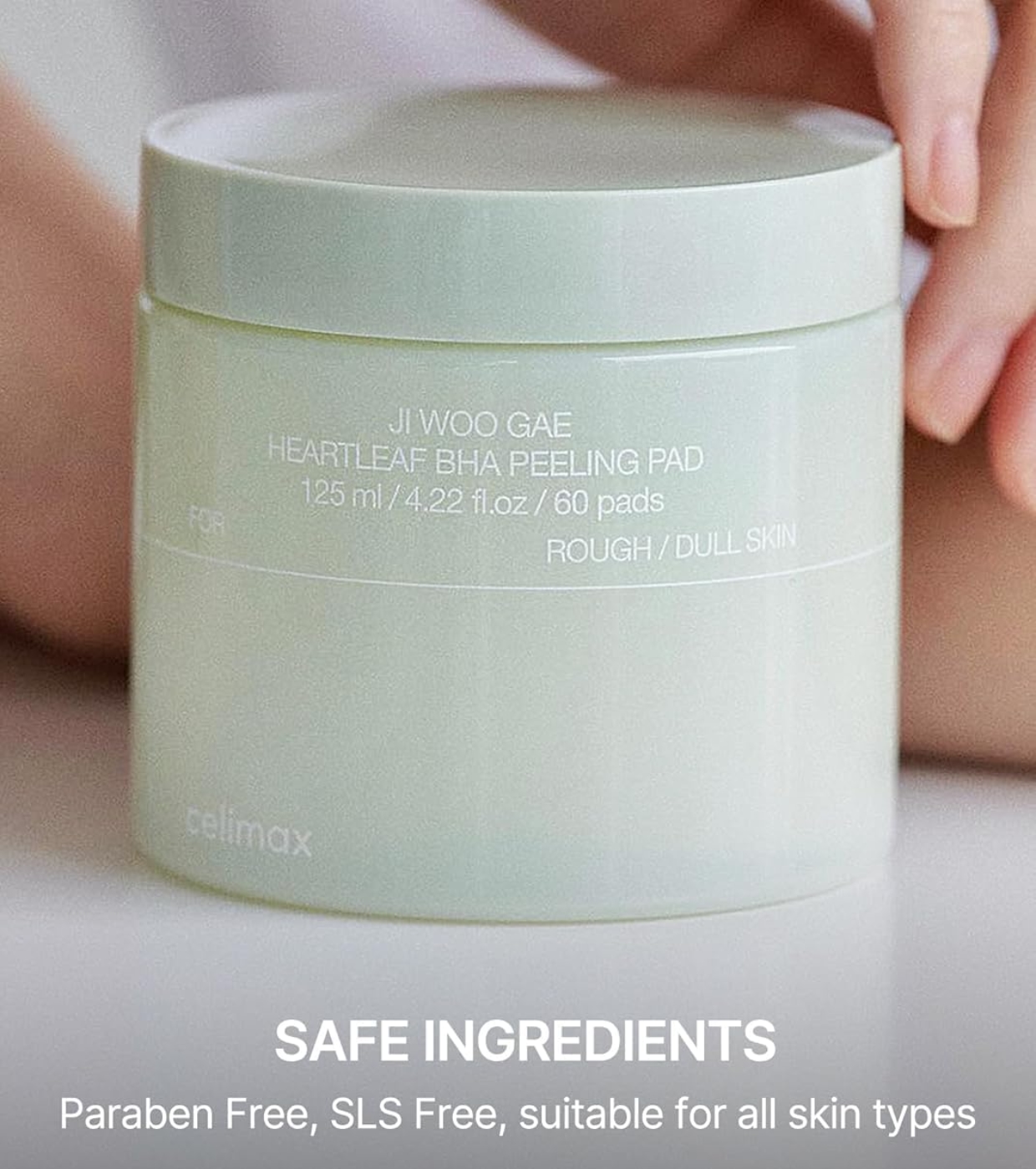 Celimax - *Ji Woo Gae* - Discos Esfoliantes Heartleaf BHA