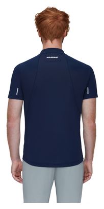 T-Shirt Technique Mammut Aenergy FL Half Zip Bleu