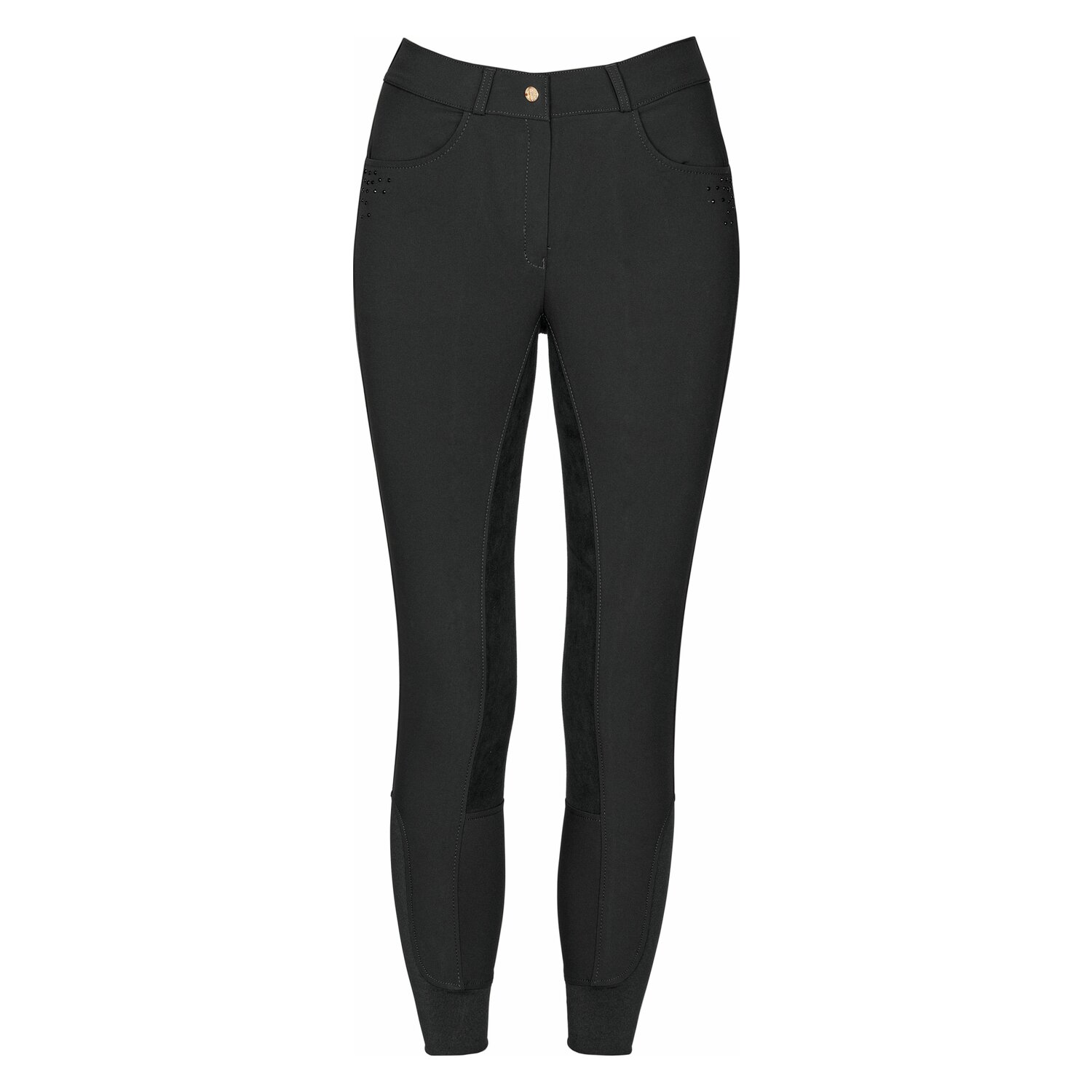 Cheval de Luxe Gesäßeinsatz-Reithose - black - 34