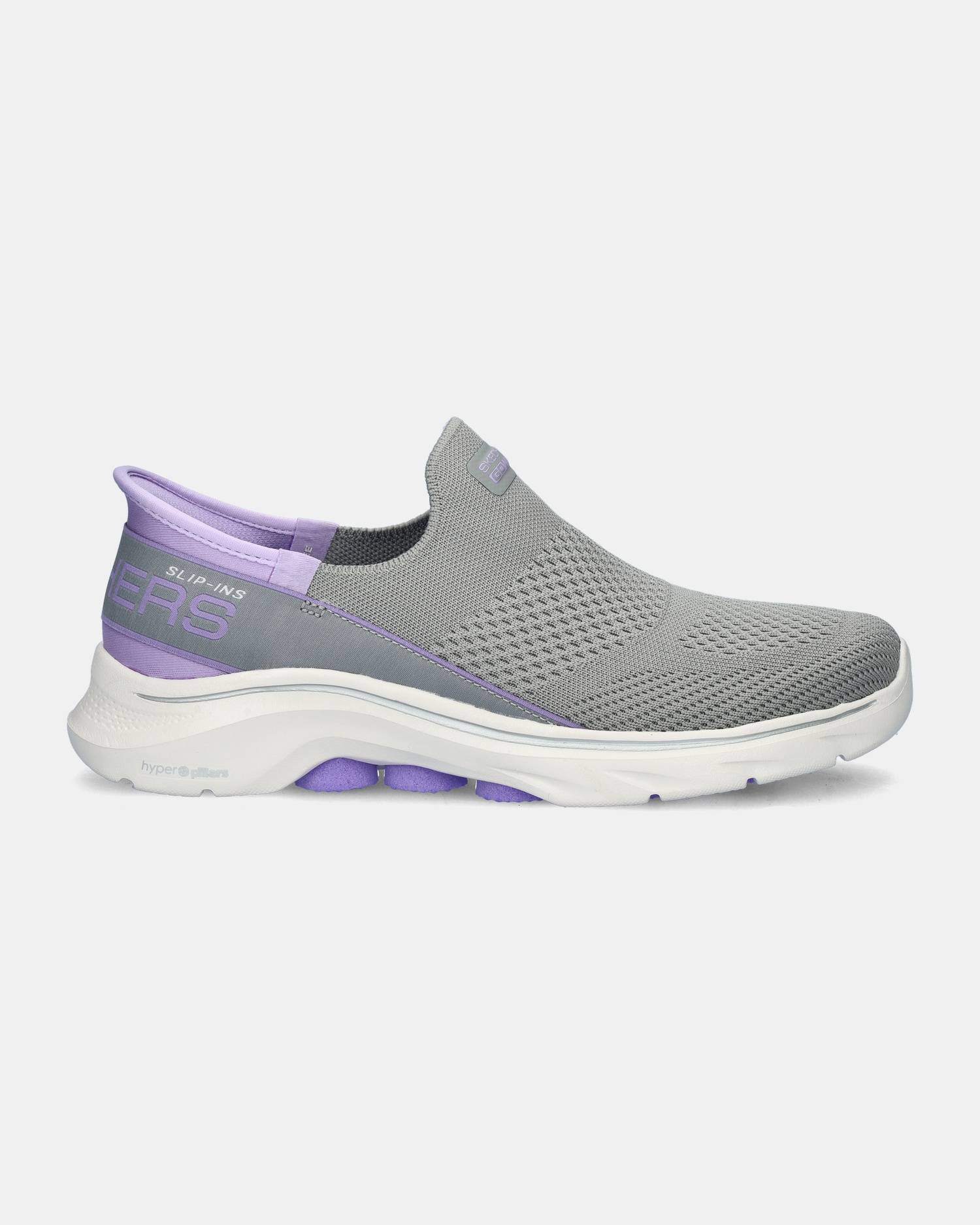 Skechers Hands Free Slip-Ins Go Walk 7 Instapschoenen  - grijs