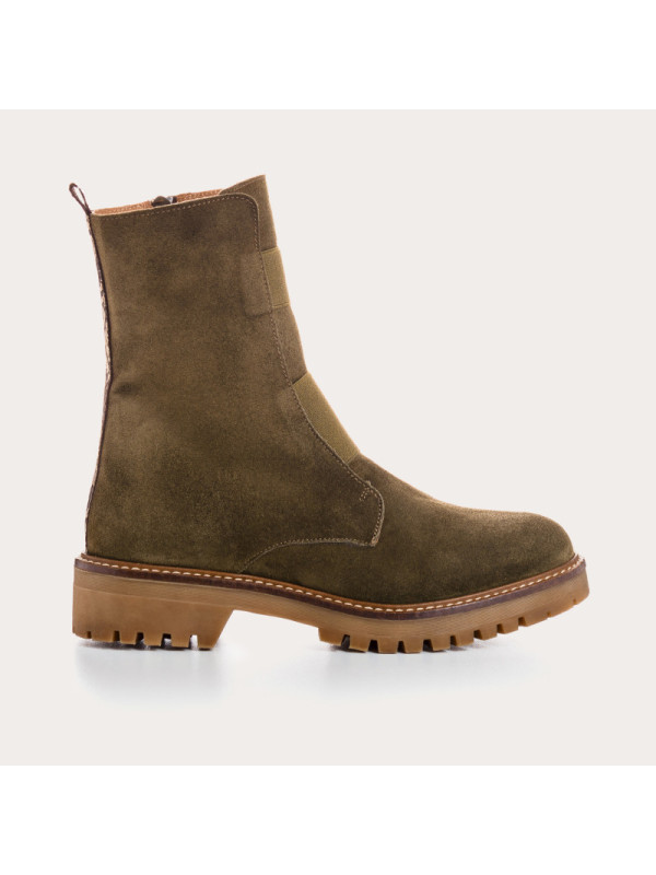 Reqins - Bottines Dusky Peau Kaki