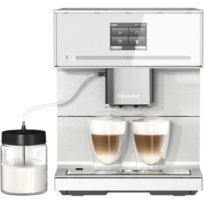 Miele Stand-Kaffeevollautomat CM 7350 CoffeePassion Brilliantweiß