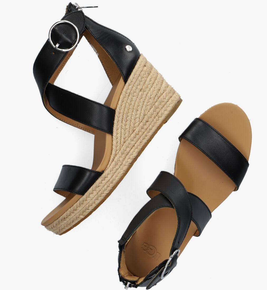 UGG zwarte ugg sandalen w hylda