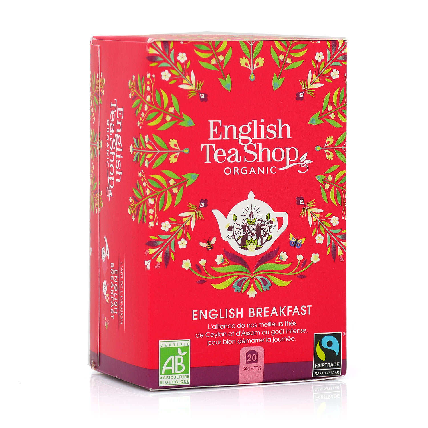 Thé English Breakfast bio en sachets