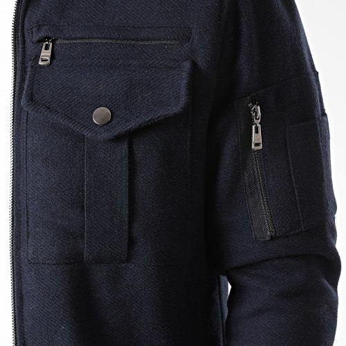 Veste Zippée 8078 Bleu Marine