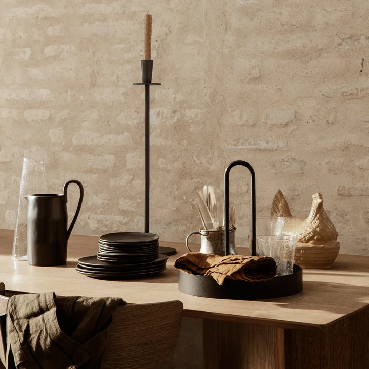 Ferm Living - Grib Tablett, cashmere
