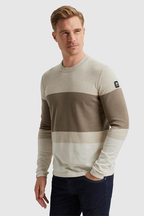 Vanguard beige heren trui