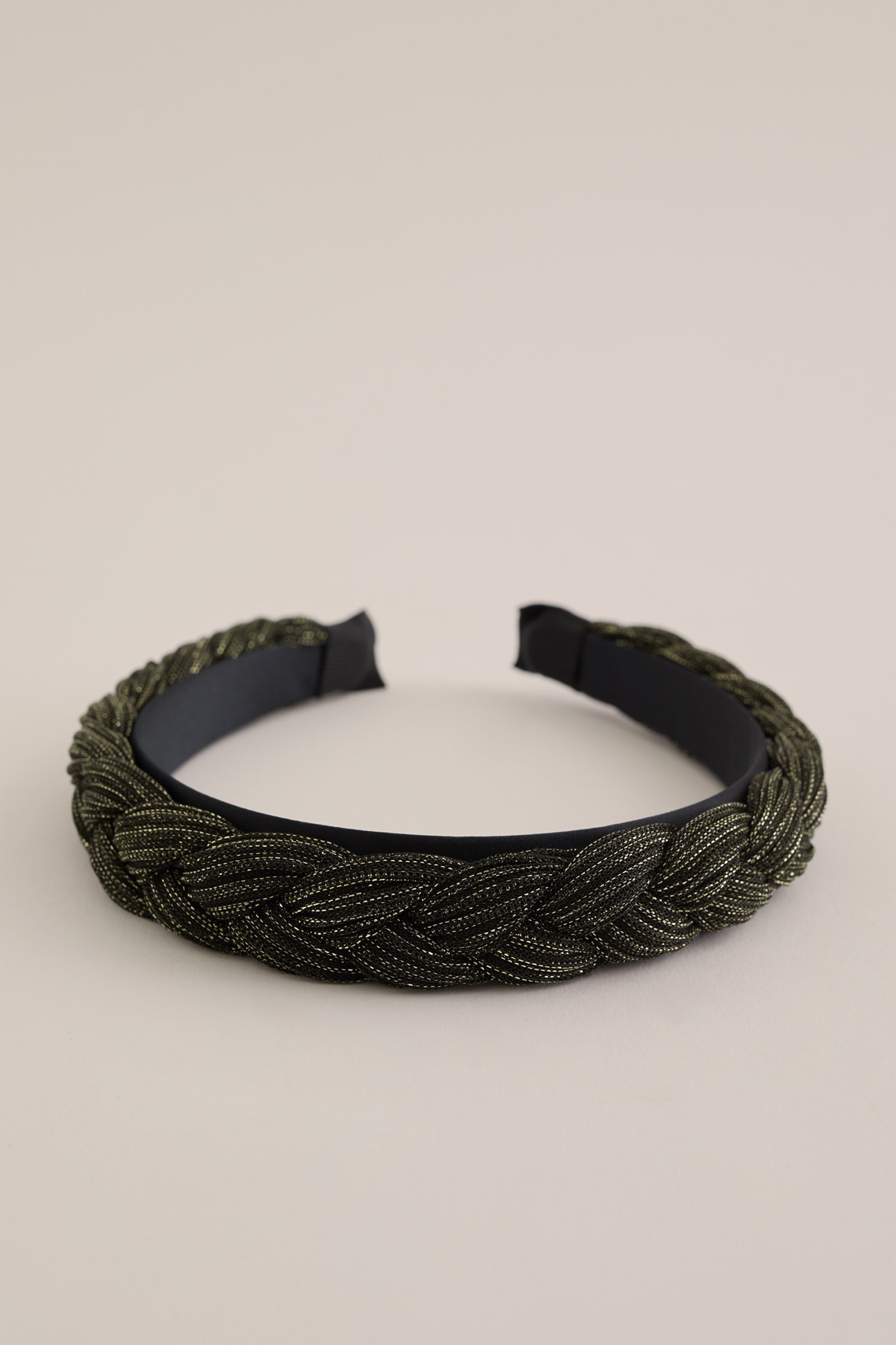 Meisjes haarband met glittergaren WE Fashion Goud