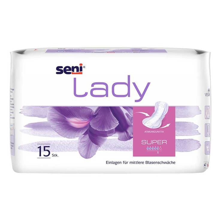 Seni Lady Urineinlagen super, 15 St
