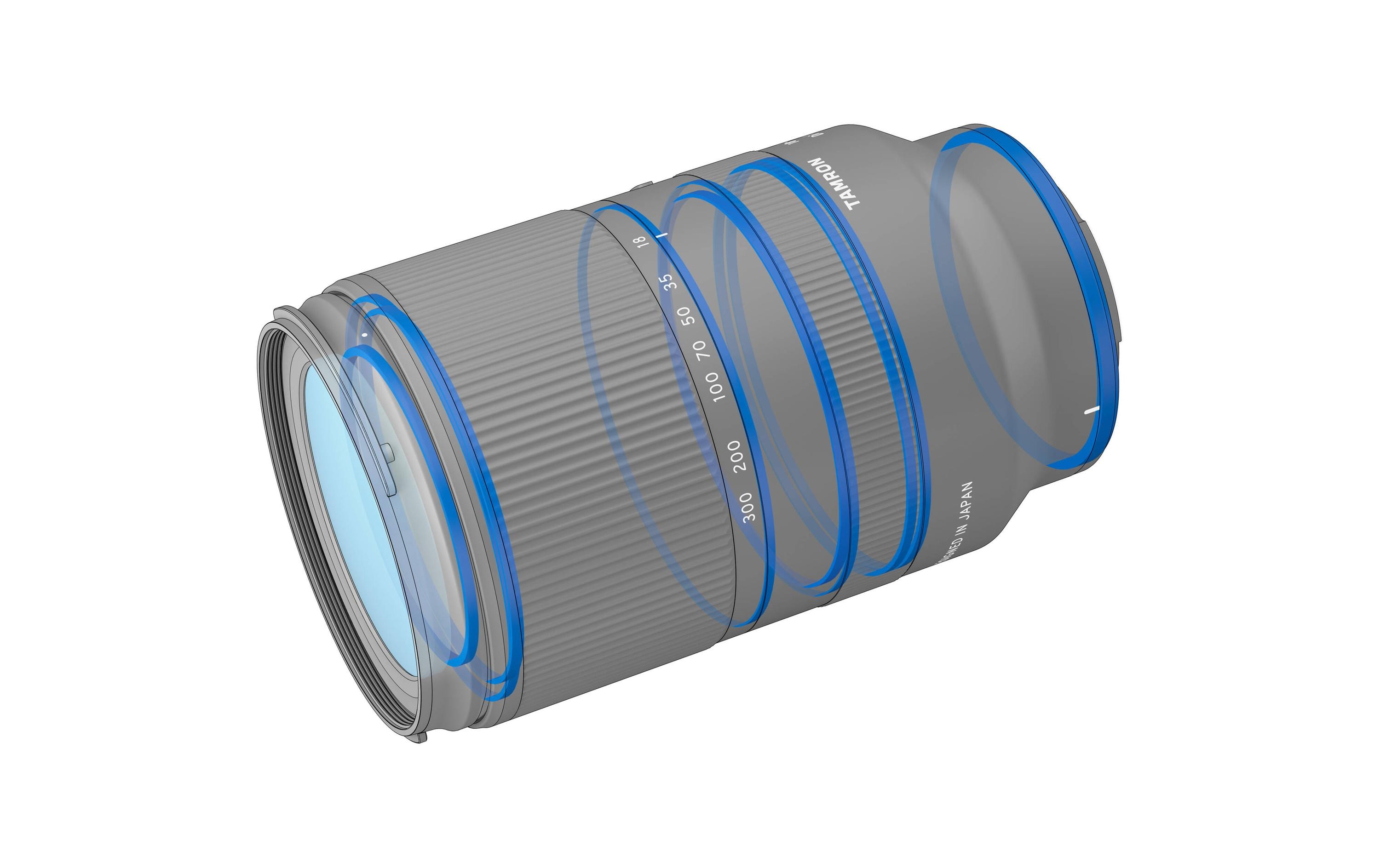 Zoomobjektiv AF 18-300mm F/3.5-6.3 Di III-A VC X-Mount<br>Ein Objektiv mit allen Brennweiten