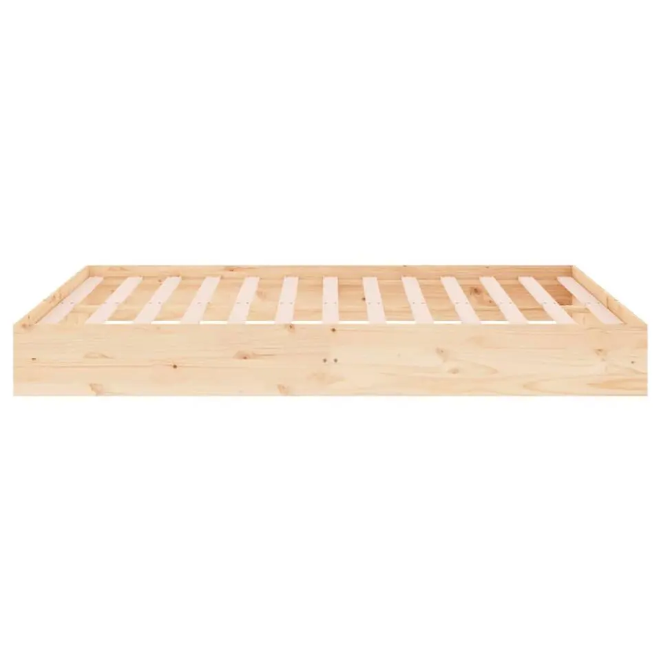vidaXL - Bed frame zonder matras - Massief hout - 120x200 cm