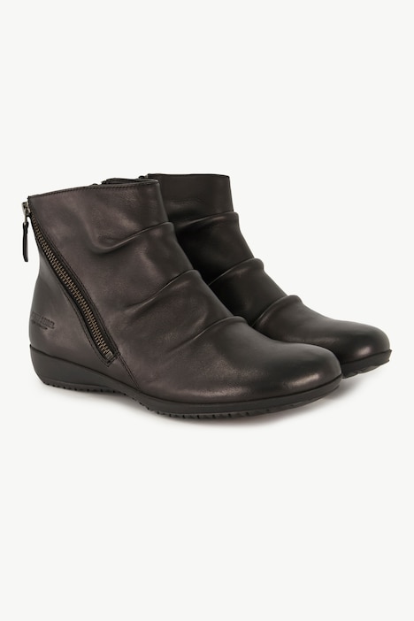 Josef Seibel Leder-Stiefeletten, Wechselfußbett, Weite H