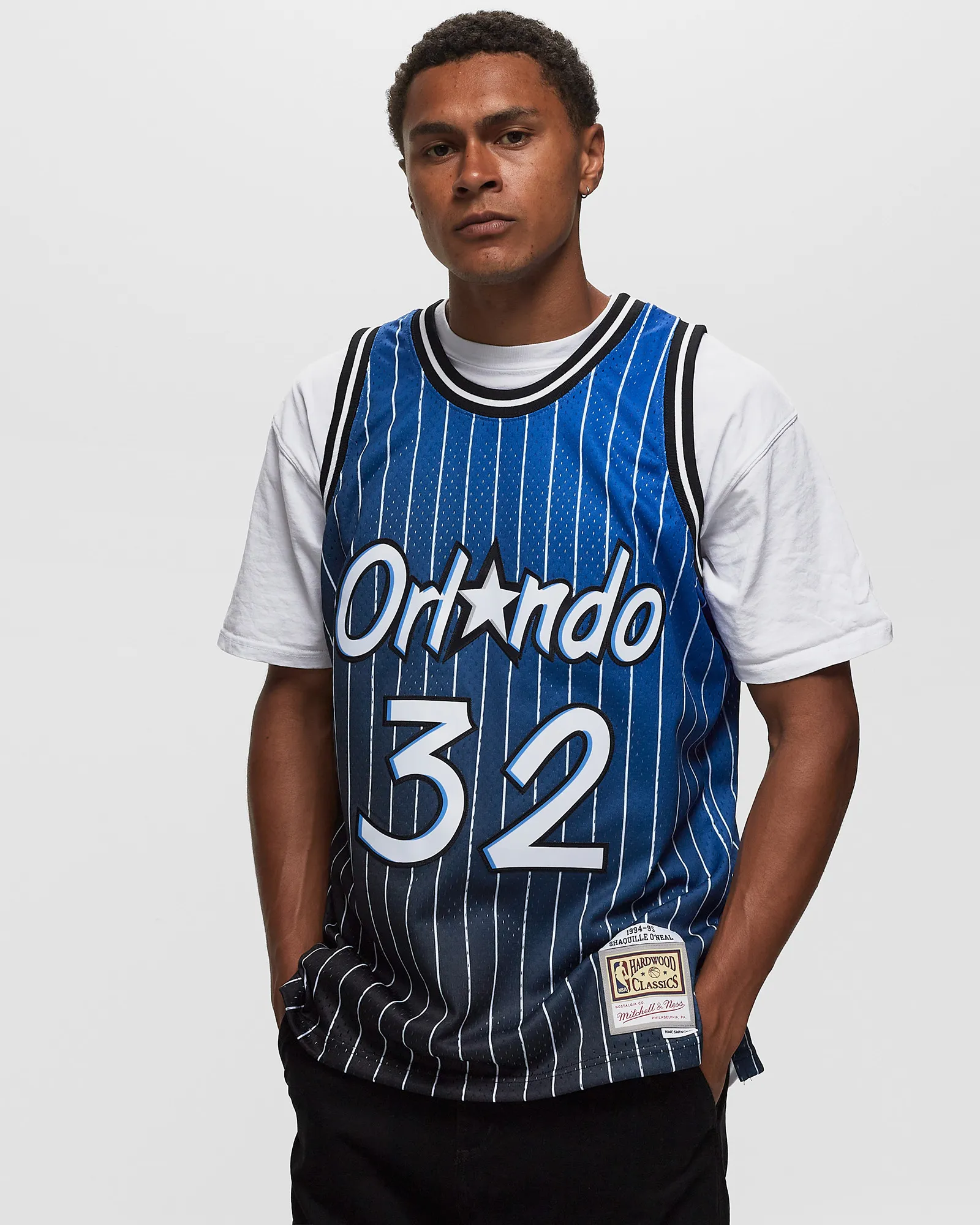 Mitchell & Ness NBA SWINGMAN JERSEY ORLANDO MAGIC GOLDEN HOUR GLAZE 1994-95 SHAQUILLE O'NEAL #32