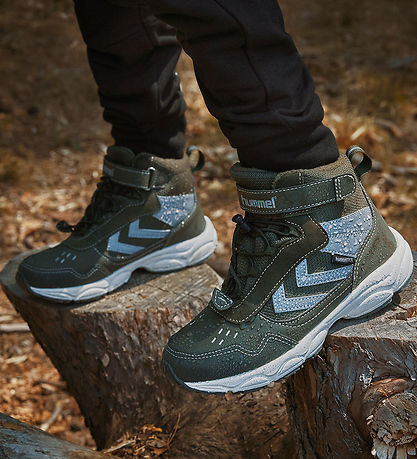Hummel Winterstiefel - Zap Hike Jr - Tex - Olive Nacht