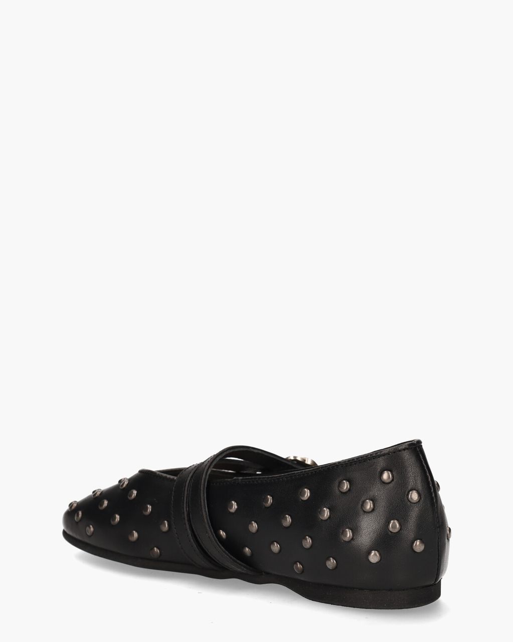 Nubikk Gisele Grace Studs Zwart Damesballerina's