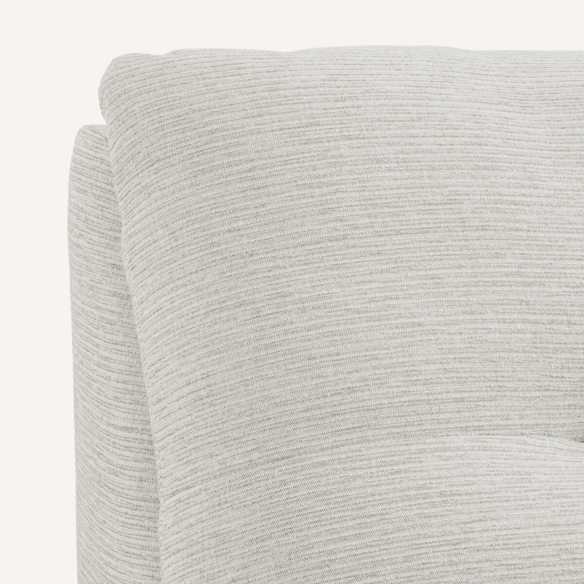 AM.PM<br>Sofá modular de 3 lugares em algodão reciclado, Giuliano