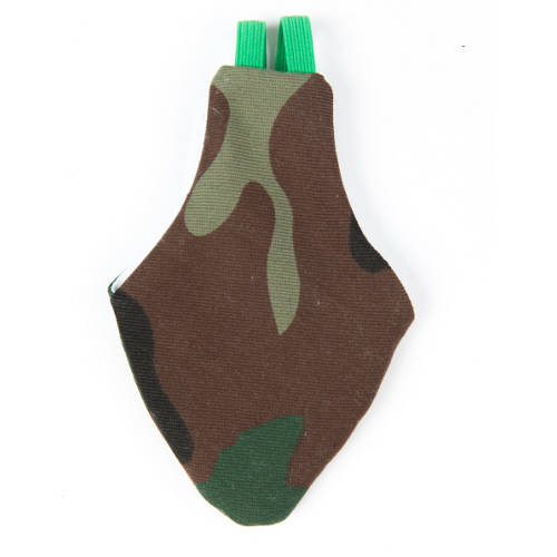 Fralda de pano TK-Pet com estampa militar para papagaios cinzentos africanos.