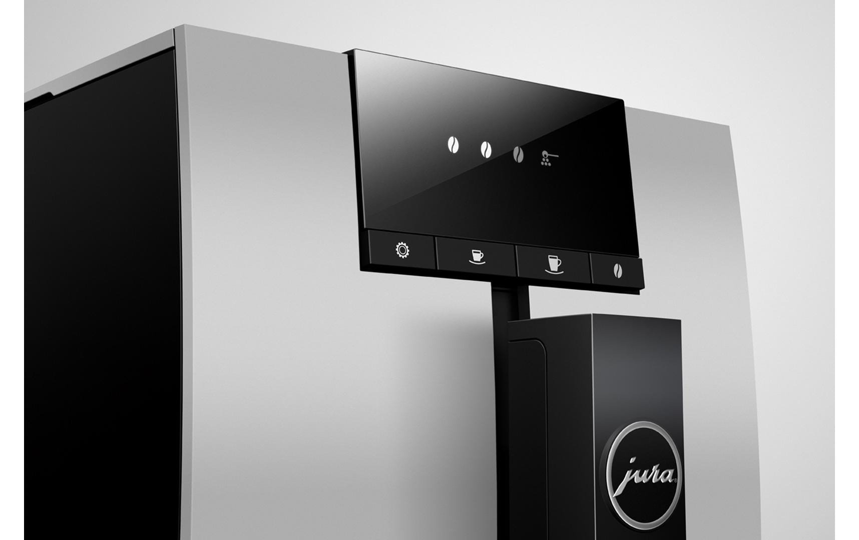 Kaffeevollautomat ENA 4 Platin (SB)<br>Kompakter Eintassen-Vollautomat