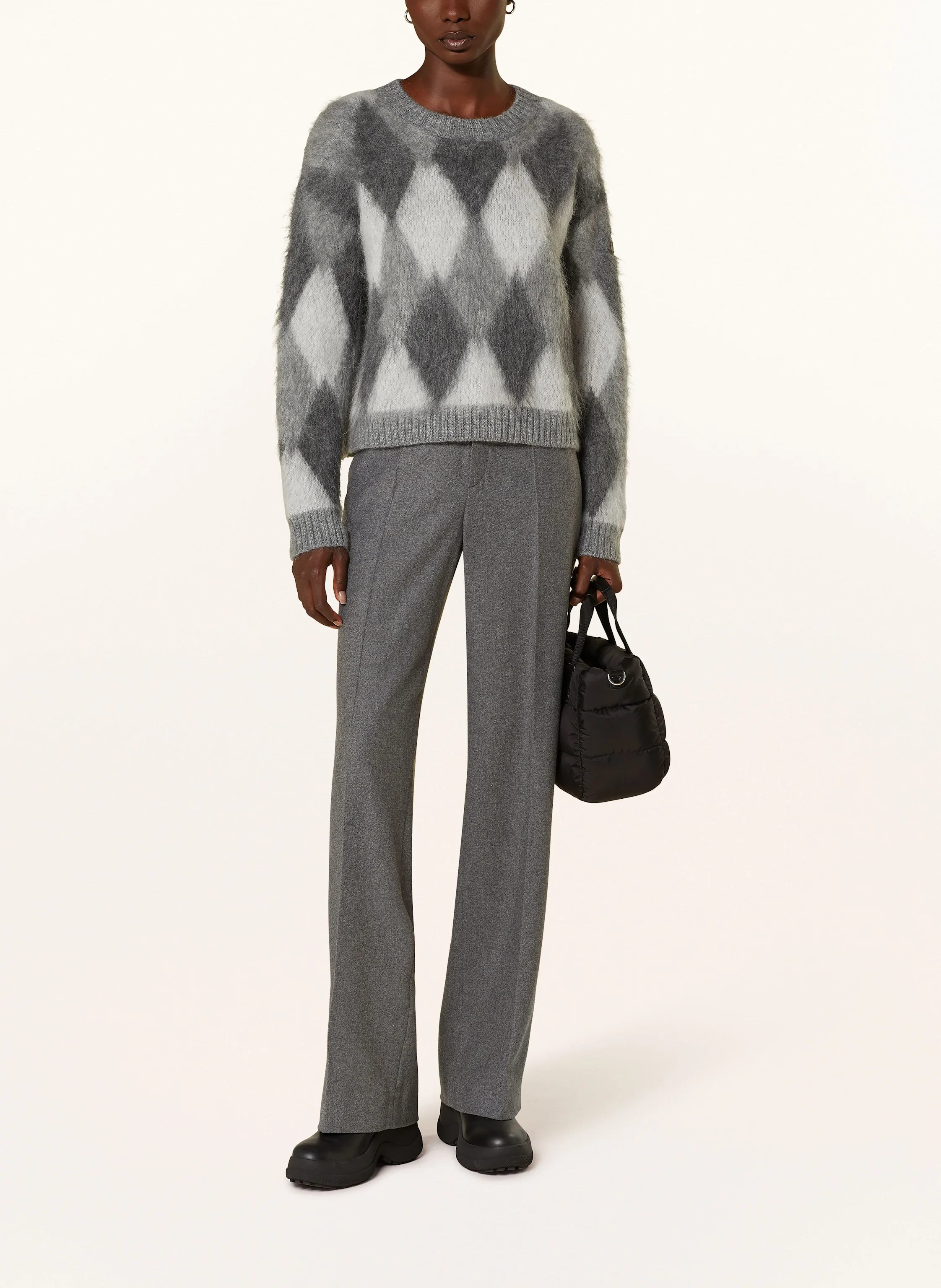 MONCLER Flanellhose