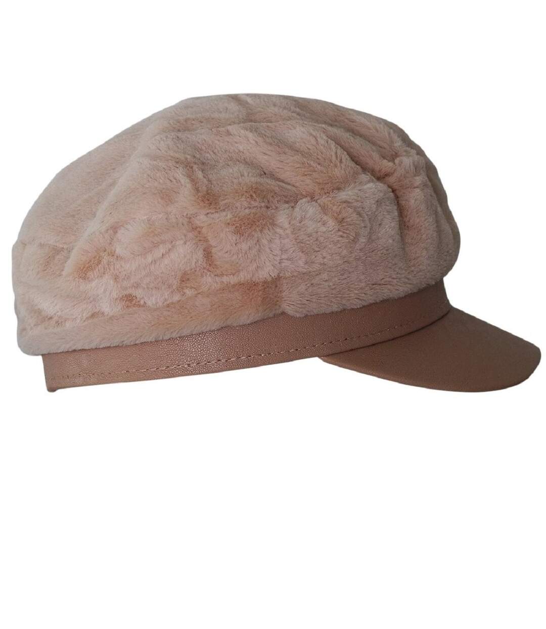 Casquette fausse fourrure HARUNA