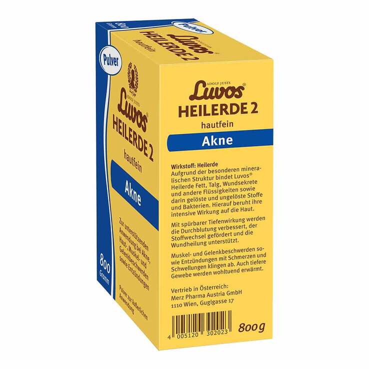 Luvos® Heilerde 2 hautfein, 800 g