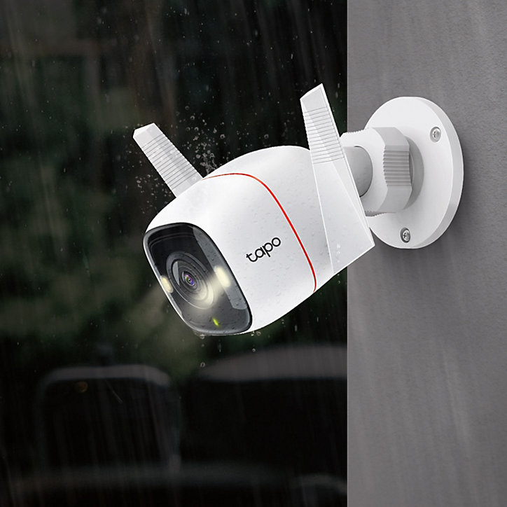 Caméra de vidéosurveillance extérieure connectée TP-Link Tapo C320WS 2K HD