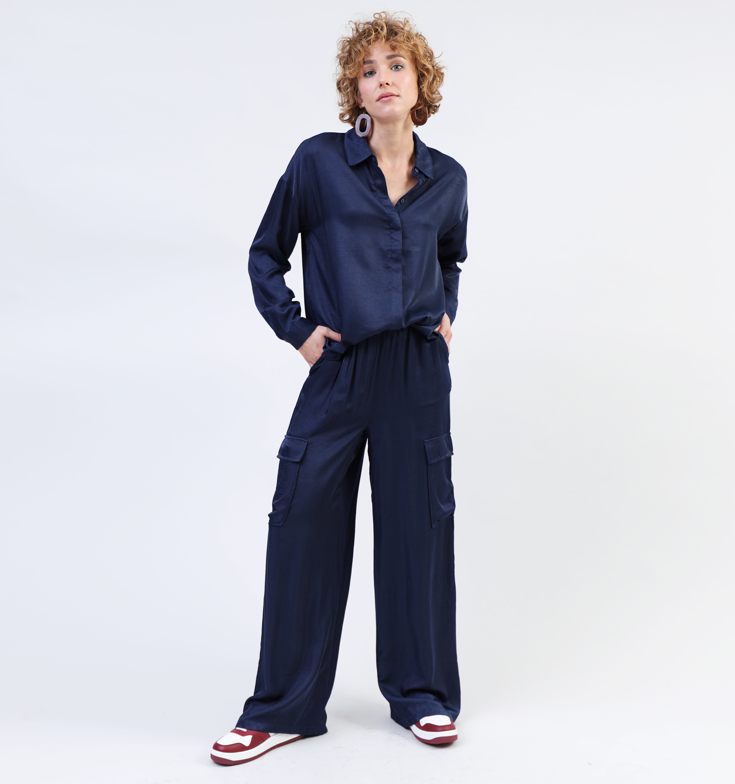 Hemd blauw