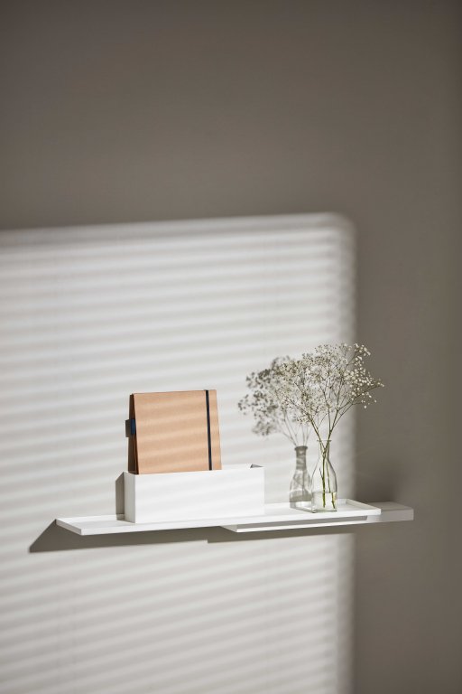 Puik Duplex wandplank creme