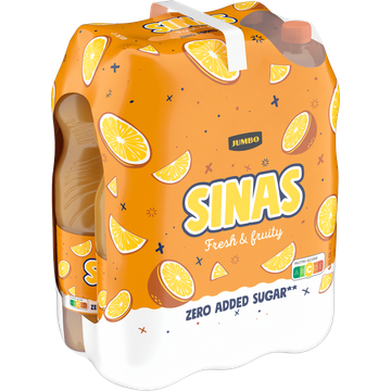 Jumbo Sinas Fresh & Fruity 6 x 1,5 L