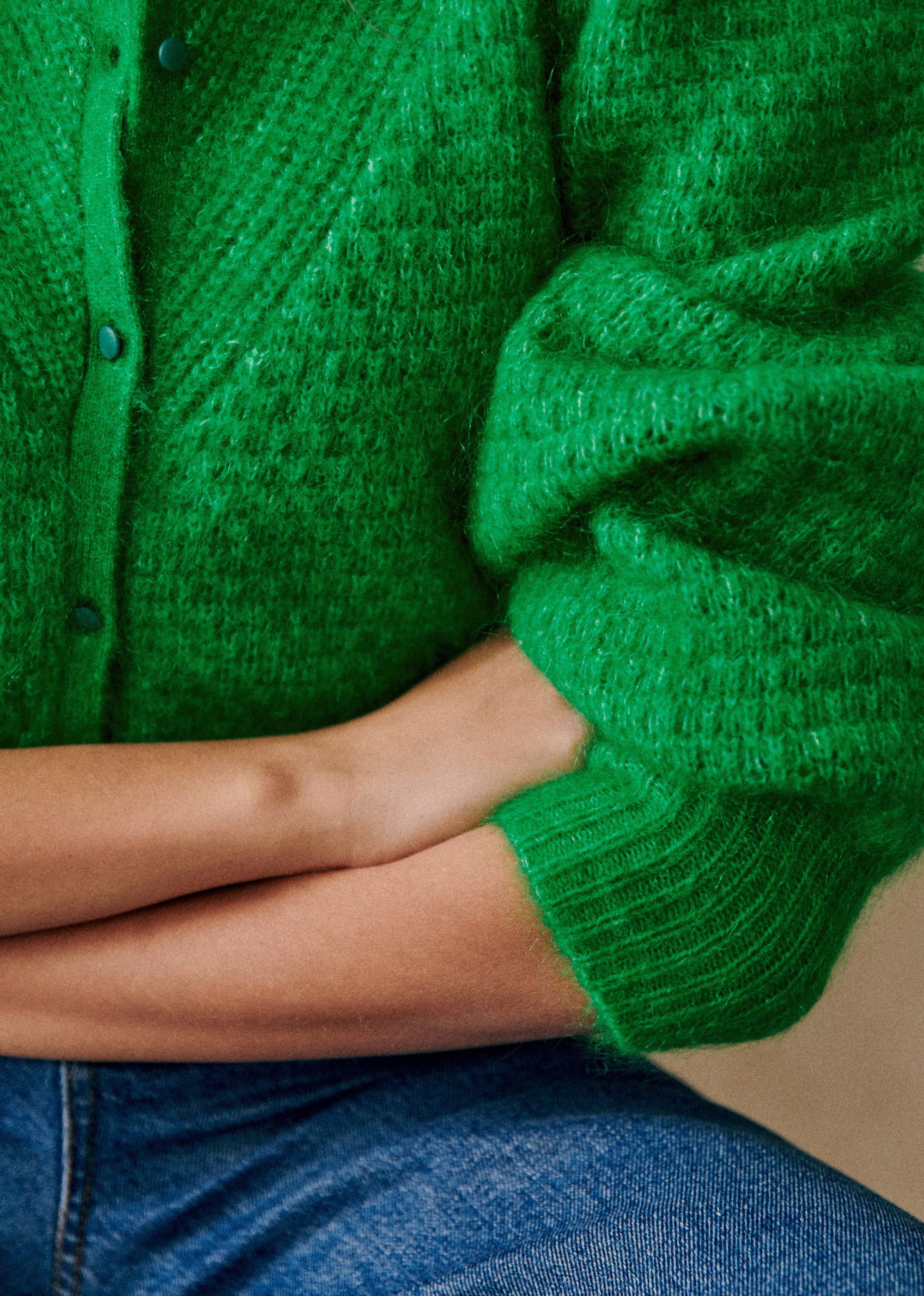 Gilet Solena - Vert Flash - E-SHOP/MAILLE 5905475