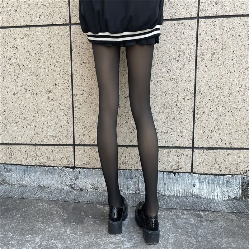 Gentiana - Transparante panty's / stijgbeugelleggings