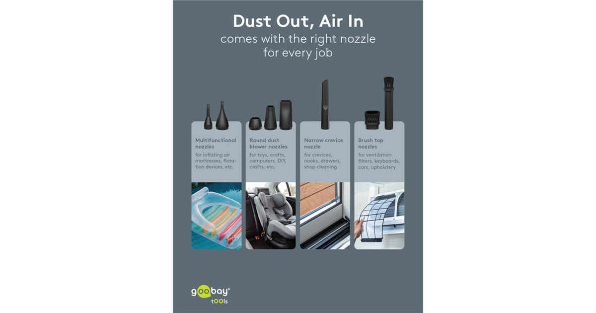 goobayAir Duster Superior blazer  (Zwart)