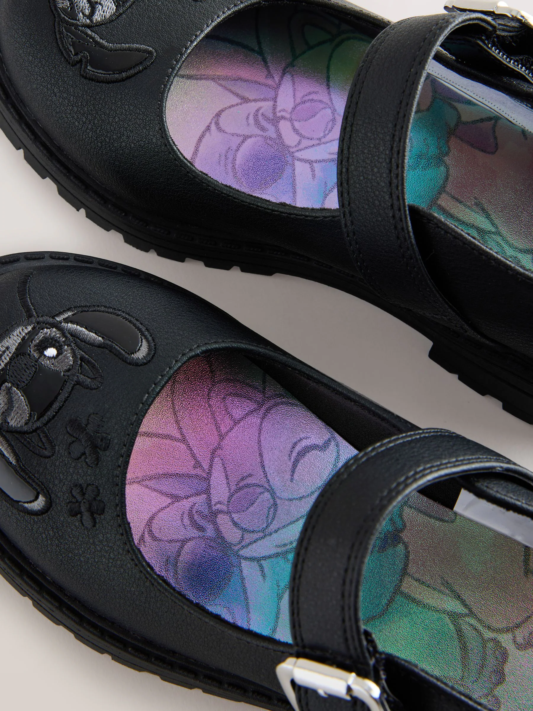 Zwart - Lilo & Stitch Mary Jane schoolschoenen