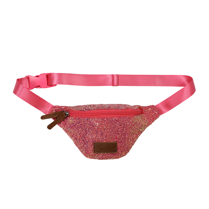 Bauchtasche Pink Glitter
