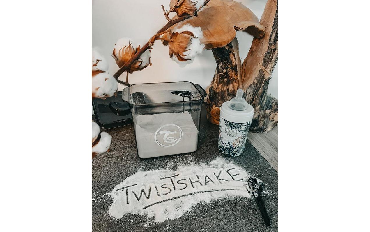 Milchpulverbehälter weiss, 1700 mlMilchpulver Vorratsbox weiss, 1700 ml