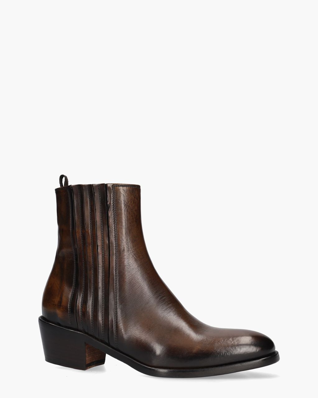 Jo Ghost 5281 Donkerbruin Dames Chelseaboots