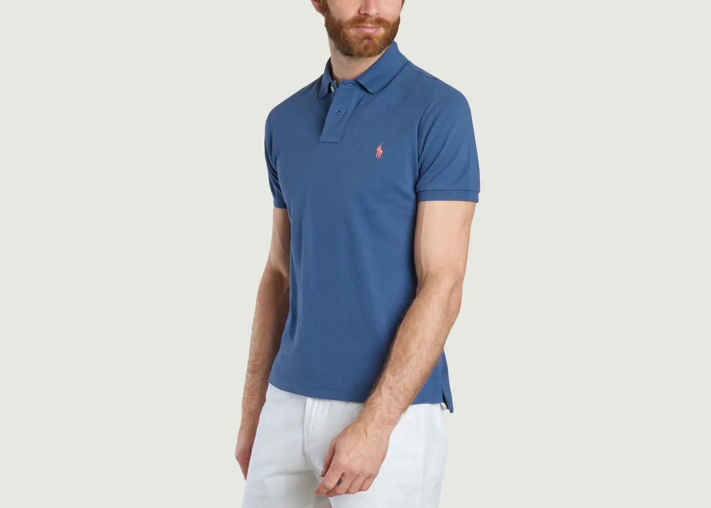 Polo en coton piqué coupe cintrée Polo Ralph Lauren