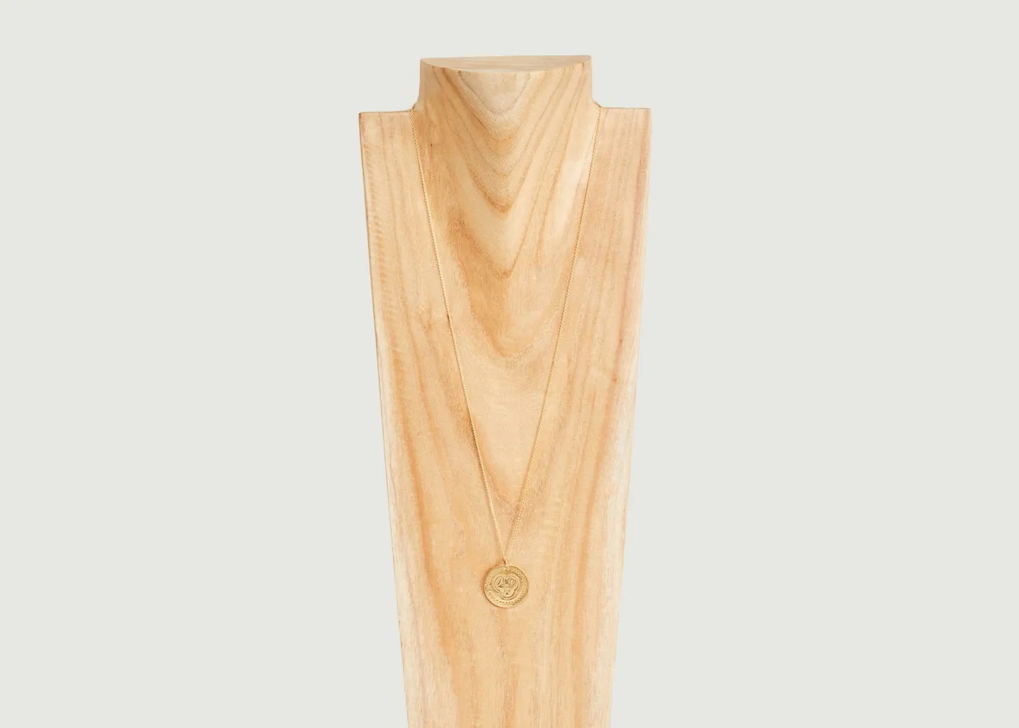Collier médaille vermeil Ti Amo Par Coeur