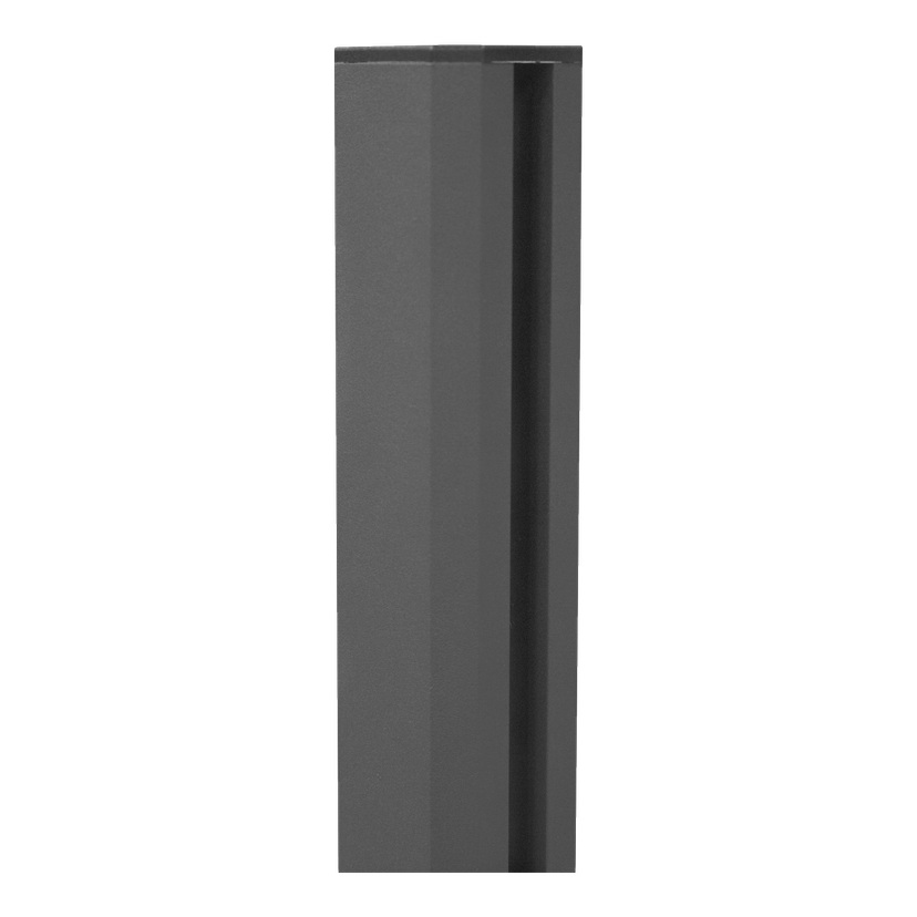 Endestolpe for glassgjerde 108,5 cm