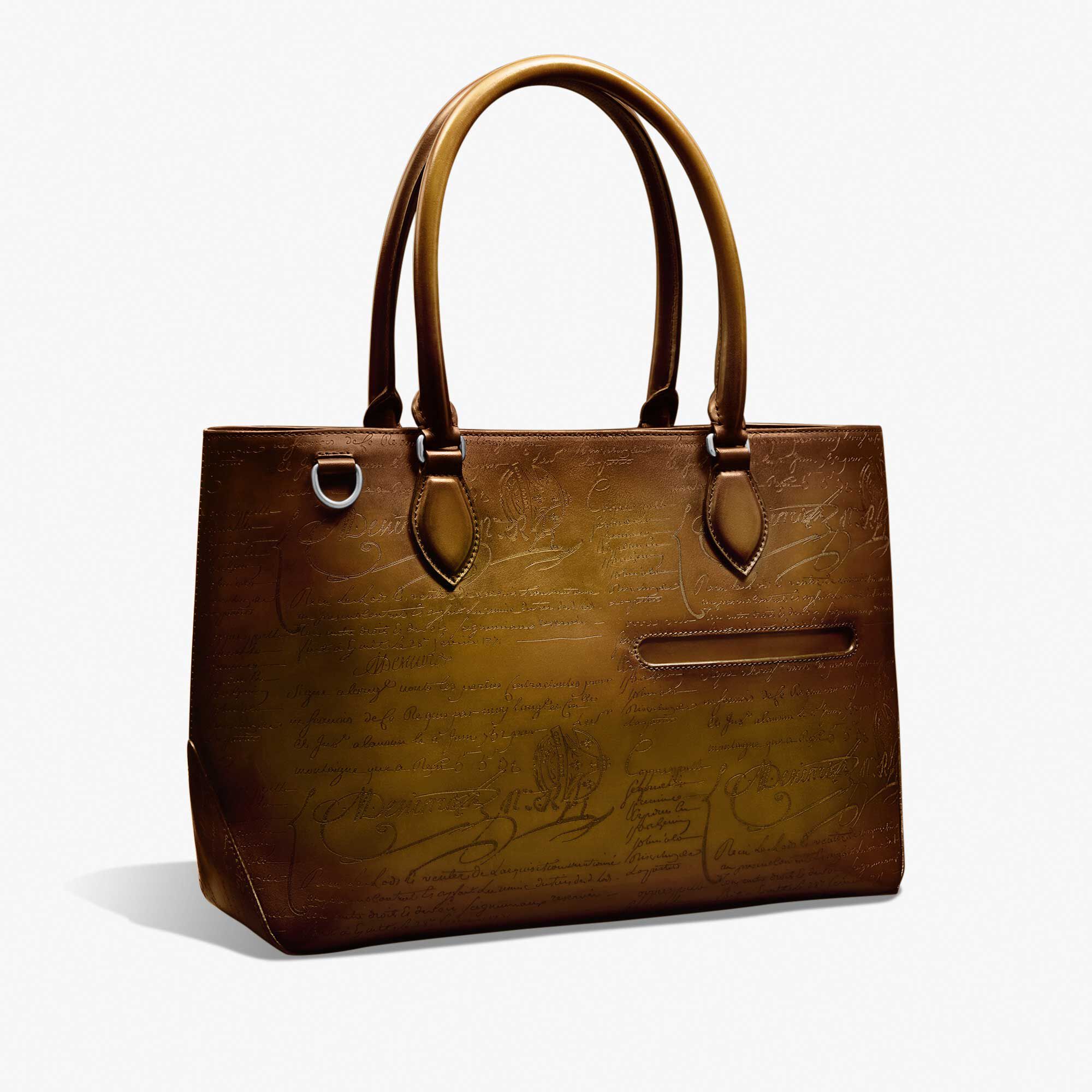 Cabas Toujours Mini Neo En Cuir Scritto