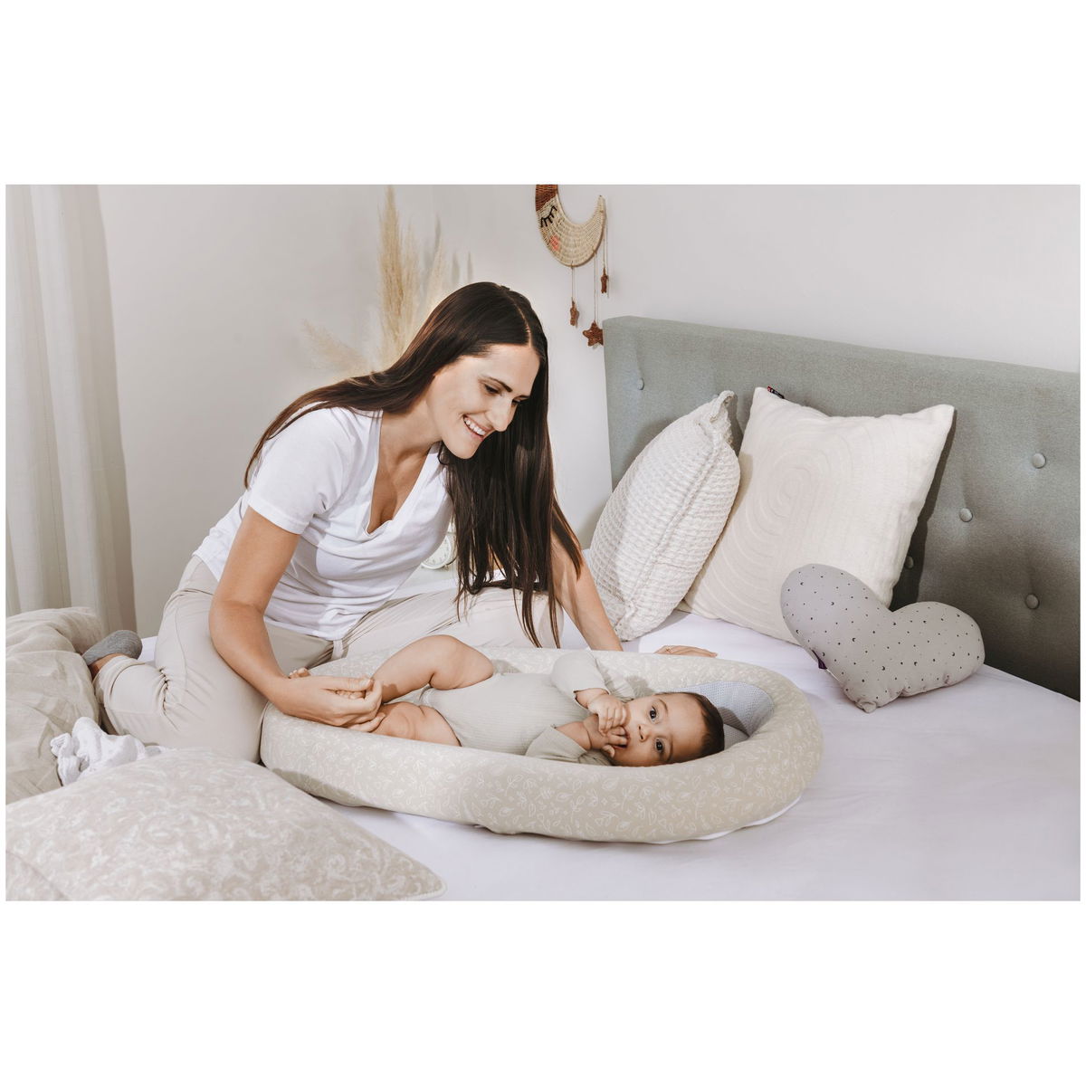 TräumelandTräumeland   Nest Home Air grün meliert